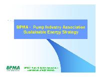 The British Pump Sector