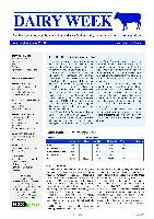 Milk Market Brief (whole milk, skim milk, fresh milk)