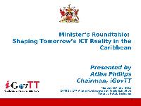 Television Broadcasting Industry  in Suriname and Trinidad and Tobago