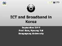 Broadband Sector Analysis in South Korea