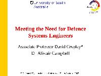 Defence Market in Australia