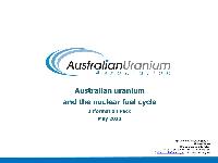 Uranium Mining Market in Australia