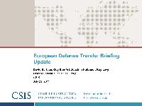 Global Defense Manufacturing Sector Statistics