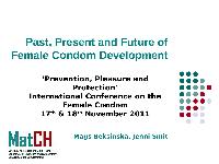Condom Industry  in India, Belgium and Africa