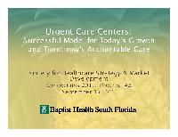 Urgent Care Center Market in The United States