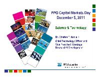 World Chemical Business Brief