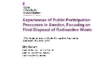 Nuclear Energy Market in Sweden
