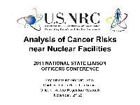 U.S. Nuclear Facility Sector