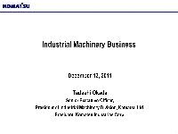 Machine Tool Key Market Figures