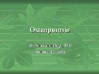 Osteoporosis Business Analysis
