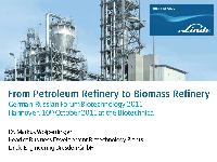 Petrochemical Industry  in Russian Federation and Germany