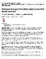Gas Turbine Industry  in The United States and Saudi Arabia