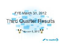 Investor presentation: Television Broadcasting in Japan for Year 2011