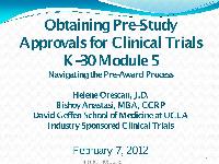 Clinical Trial : Innovation and Technology Trends
