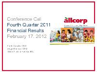 Company Report: Food in South America for Year 2011