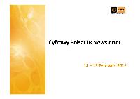 Company Report: Television Broadcasting in Poland for Year 2012