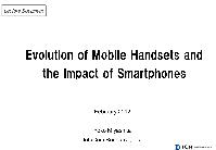 Global Handset Market Statistics