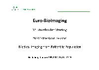 Medical Imaging in Europe : Innovation and Technology Trends