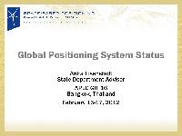 Gps Sector  in Thailand and The United States