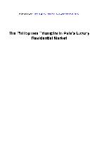 Company Report: Luxury Goods in Philippines for Year 2011