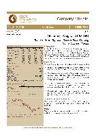 Company Report: Peritoneal Dialysis in China for Year 2011