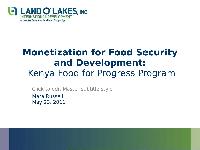 The Kenyan Dairy Product Sector