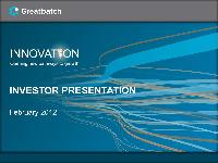 Investor presentation: Medical Devices in The United States for Year 2011