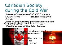 Television Sector in Canada