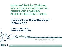 Clinical Trial : Innovation and Technology Trends