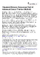 Cleveland BioLabs Inc. - Company Report for Year 2012