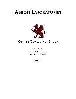 Company Report: Drug and Medication in The United States for Year 2012