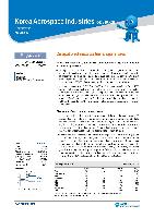 Company Report: Aerospace in South Korea for Year 2011