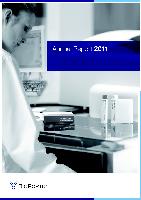 Company Report: Diagnostics for Year 2011