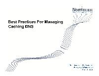 Domain Name System (dns) Sector